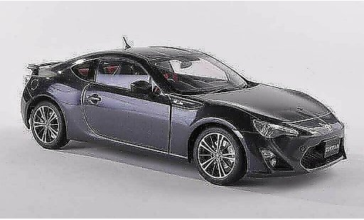 Toyota 86 2012 1/43 Autoart GT limitata (Asian Version/RHD) nero-grigio modellini auto