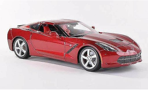 Chevrolet Corvette Stingray 1/43 Maisto C7 (C7) nero-rosso modellini auto