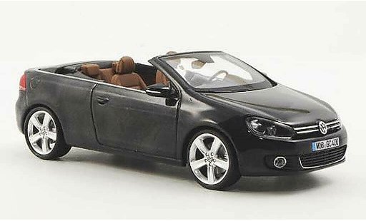 Volkswagen Golf Cabriolet 1/43 Schuco Cabrio grigio 2011 modellini auto