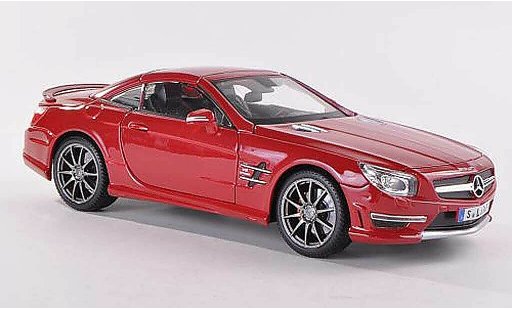Mercedes Classe SL 63 1/18 Maisto AMG (R231) rosso 2012 modellini auto