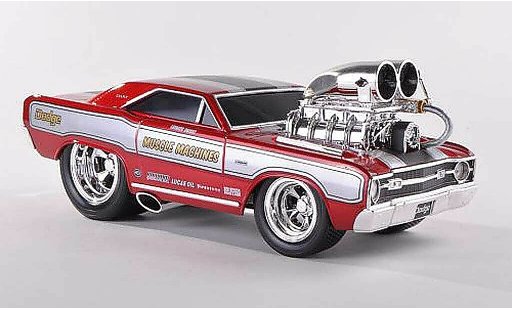 Dodge Dart 1968 1/18 Maisto Super Stock HEMI rosso modellini auto
