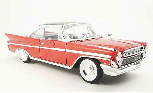 Desoto Adventurer Coupe 1/18 Yat Ming rosso/nero 1961 modellini auto