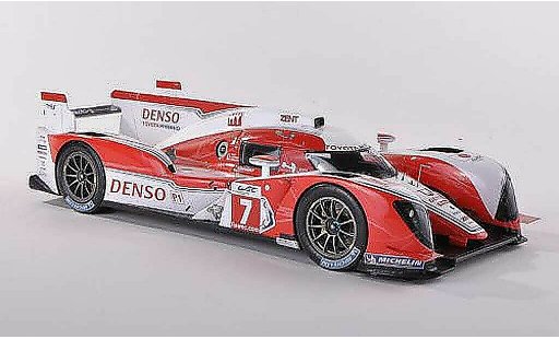 Toyota TS030 Base 1/43 Spark hybride No.7 Dense presentation Spa 2012 modellini auto