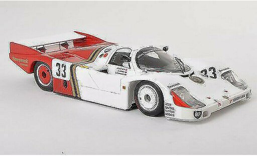 Porsche 956 1985 1/43 Spark No.33 American 100's 24h Le Mans J.Gartner/grigio.Hobbs/G.Edwards modellini auto