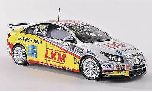 Chevrolet Cruze course 1/43 Spark 2012 1.6T No.11 LKM A.Macdowall WTCC Macau modellini auto