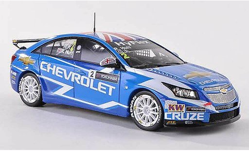 Chevrolet Cruze course 1/43 Spark 2012 1.6T No.1 R.Huff WTCC Macau modellini auto