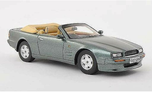 Aston Martin Virage volante 1/43 Spark grigio-vert RHD 1991 modellini auto