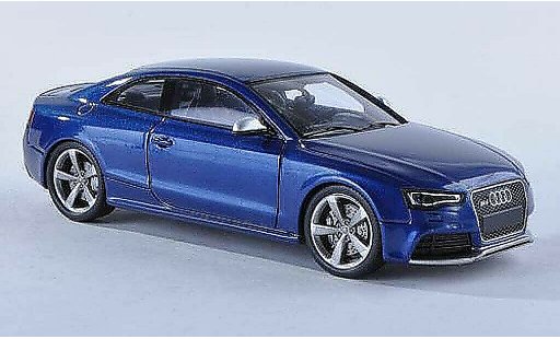 Audi RS5 coupe 1/43 Spark blu 2012 modellini auto