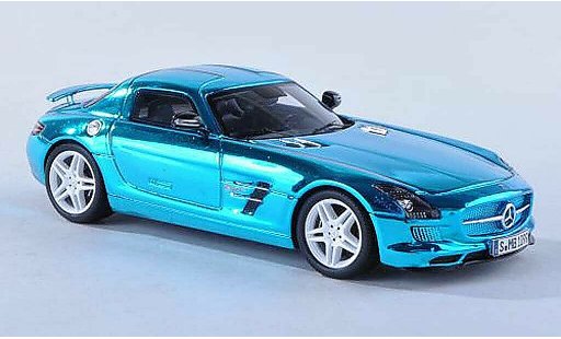 Mercedes SLS Coupe 1/43 Spark AMG E-conduire -blu 2012 modellini auto