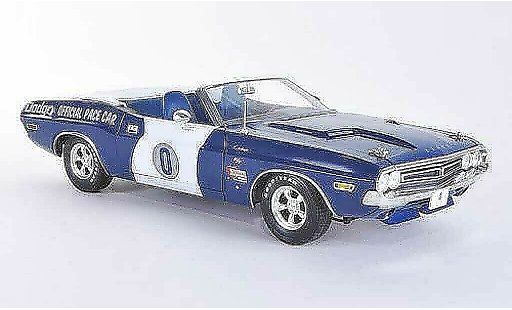 Dodge Challenger 1971 1/18 Greenlight Ontario Motor Speedway Pace Car modellini auto