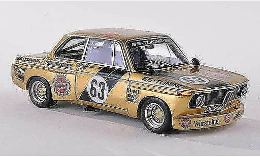 Bmw 2002 tii 1/43 Spark No.63 Warsteiner DRM Norisring 1975 J.Obermoser modellini auto