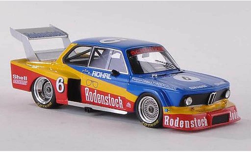 Bmw 2002 Turbo 1/18 Spark Gr.5 No.6 Rodenstock DRM Norisring 1977 W.Rohrl modellini auto