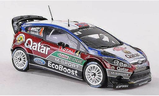 Ford Fiesta WRC 1/43 Spark No.4 M-Sport/Qatar Rally Monte Carlo 2013 M.Otsberg/J.Andersson modellini auto