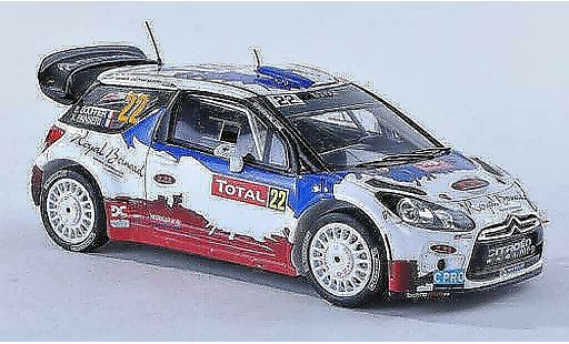 DS Automobiles DS3 WRC 2013 1/43 Spark No.22 royal Bernard Rally Monte Carlo B.Bouffier/X.Panseri modellini auto