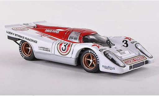 Porsche 917 1971 1/43 Brumm K No.3 Scuderia David Piper 9h Kyalami Hattwood/Charlton modellini auto