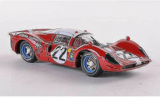 Ferrari 412 course 1/43 Brumm P No.22 Scuderia Filipinetti 24h Le Mans 1967 Scuderia Filipinetti modellini auto