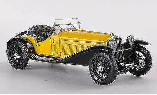 Alfa Romeo 1750 berlina 1/43 Brumm giallo Lupin shooting modellini auto