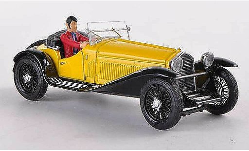 Alfa Romeo 1750 berlina 1/43 Brumm giallo Lupin driving modellini auto
