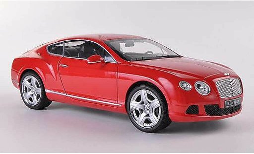 Bentley Continental GT 1/18 Minichamps rosso 2011 modellini auto