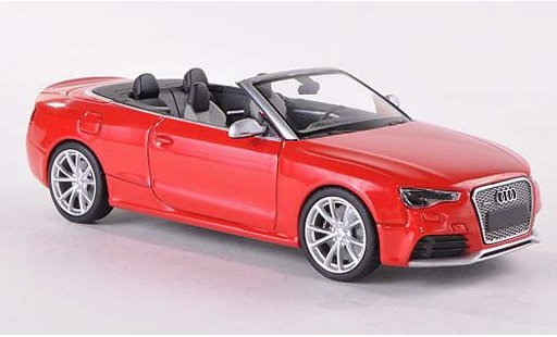 Audi RS5 cab 1/43 Minichamps cabriolet Cabrio rosso 2012 modellini auto
