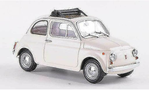 Fiat 500 F 1/43 Minichamps bianco 1965 modellini auto