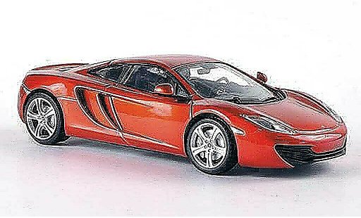 McLaren MP4-12C Base 1/43 Minichamps orange con Figur 2011 modellini auto