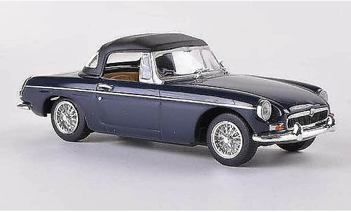 MG B Base 1/43 Minichamps blu LHD 1968 modellini auto