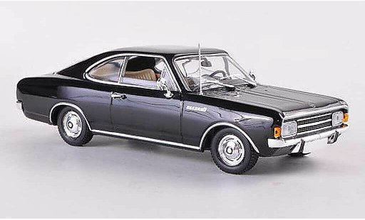 Opel Rekord C 1/43 Minichamps Coupe nero 1966 modellini auto