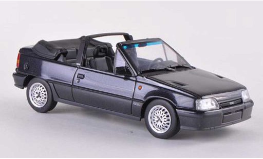 Opel Kadett GSI 1/43 Minichamps Cabrio nero 1989 modellini auto
