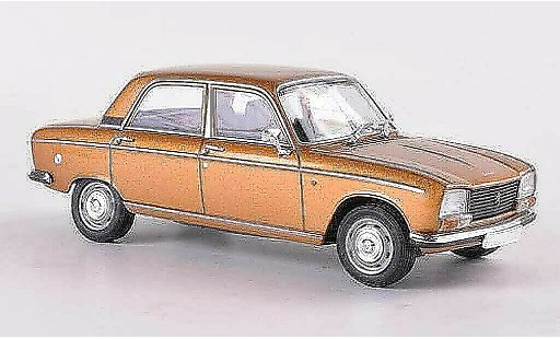 Peugeot 304 Berline 1/43 Minichamps Berlina gold 1972 modellini auto