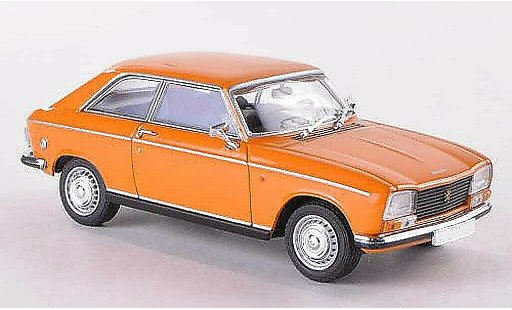 Peugeot 304 coupe 1/43 Minichamps orange 1972 modellini auto