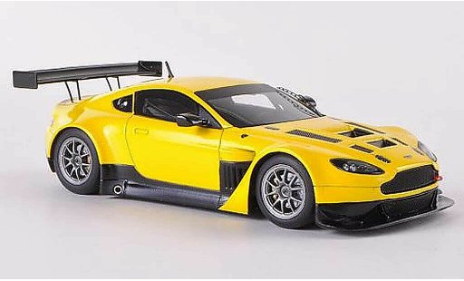 Aston Martin V12 GT3 Vantage course 1/43 Minichamps GT3 Vantage giallo Plain Body Version modellini auto