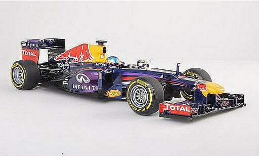 Red Bull F1 2013 1/18 Minichamps RB9 No.1 Presentationsfahrzeug S.Vettel modellini auto