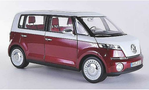 Volkswagen Bulli Concept 1/18 Norev rosso/bianco Autosalon Genf 2011 modellini auto
