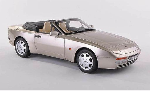 Porsche 944 1989 1/43 GT Spirit S2 cabriolet dore modellini auto