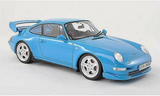 Porsche 911 RS 1/18 GT Spirit Carrera Clubsport -blu 1995 modellini auto