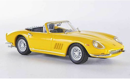 Ferrari 275 GTB/4 1/43 Best Spyder giallo modellini auto