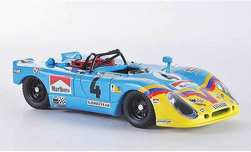 Porsche Flunder Base 1/43 Best Le Mans No.4 1973 Ortega/Merello modellini auto