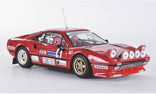 Ferrari 308 GTB 1/43 Best Rally del Carso No.4 1983 Cuccirelli/Muttini modellini auto