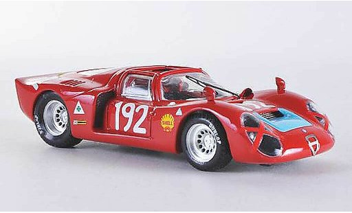 Alfa Romeo 33.2 sp 1/43 Best 1968 Targa Florio No.192 Bianchi/Casoni modellini auto