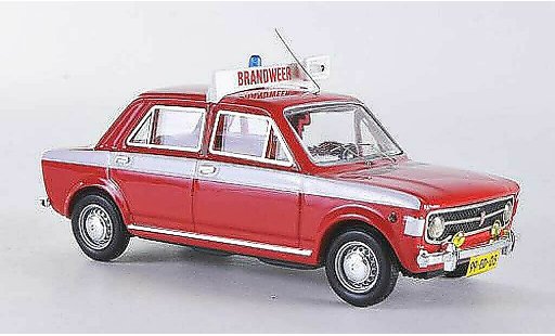 Fiat 128 Berlina 1/43 Rio 4 turig danische Vigili del fuoco modellini auto