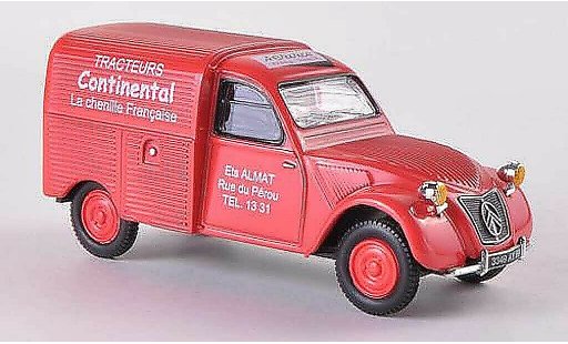 Citroen 2CV Berline 1/43 Eligor Tracteurs Continental modellini auto