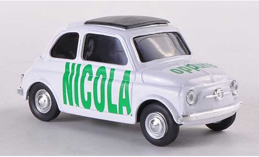 Fiat 500 B 1/43 Brumm NICOLA oppure bianco modellini auto