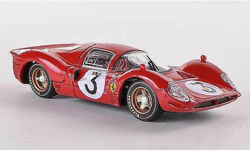 Ferrari 330 P4 1/43 Brumm Nr.3 Bandini-Amon 1000Km Monza 1967 modellini auto