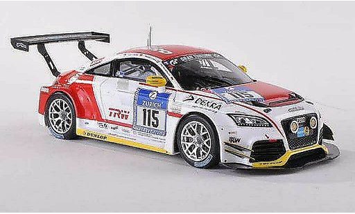 Audi TT rs 1/43 Spark No.115 FH Cologne/Sport voiture 24h Nuerburgring 2012 H.Von Saurma/A.Osieka/D.Schmid/A.Wassertheurer modellini auto