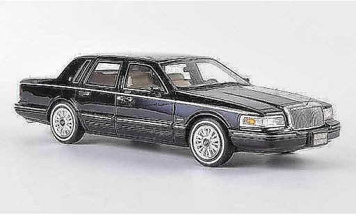Lincoln Town Car 1997 1/43 GLM nero modellini auto