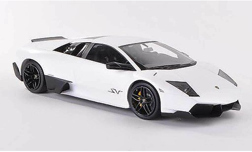 Lamborghini Murcielago LP670 1/18 MR Collection 4 SV Fixed Wing opacobianco modellini auto