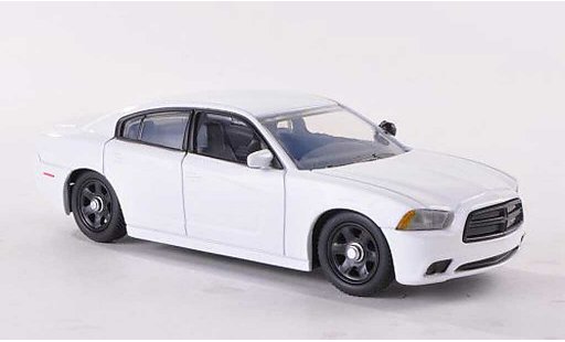 Dodge Charger Police 1/43 First Response bianco undekoriertes Poliziafahrzeug 2012 modellini auto
