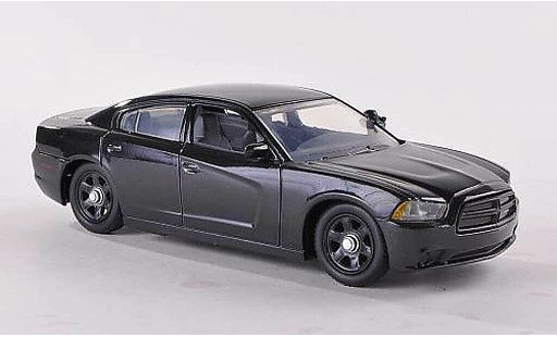 Dodge Charger Police 1/43 First Response nero undekoriertes Poliziafahrzeug 2012 modellini auto