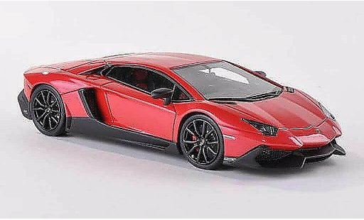 Lamborghini Aventador LP720-4 1/43 Look Smart rosso 50. anniversario modellini auto